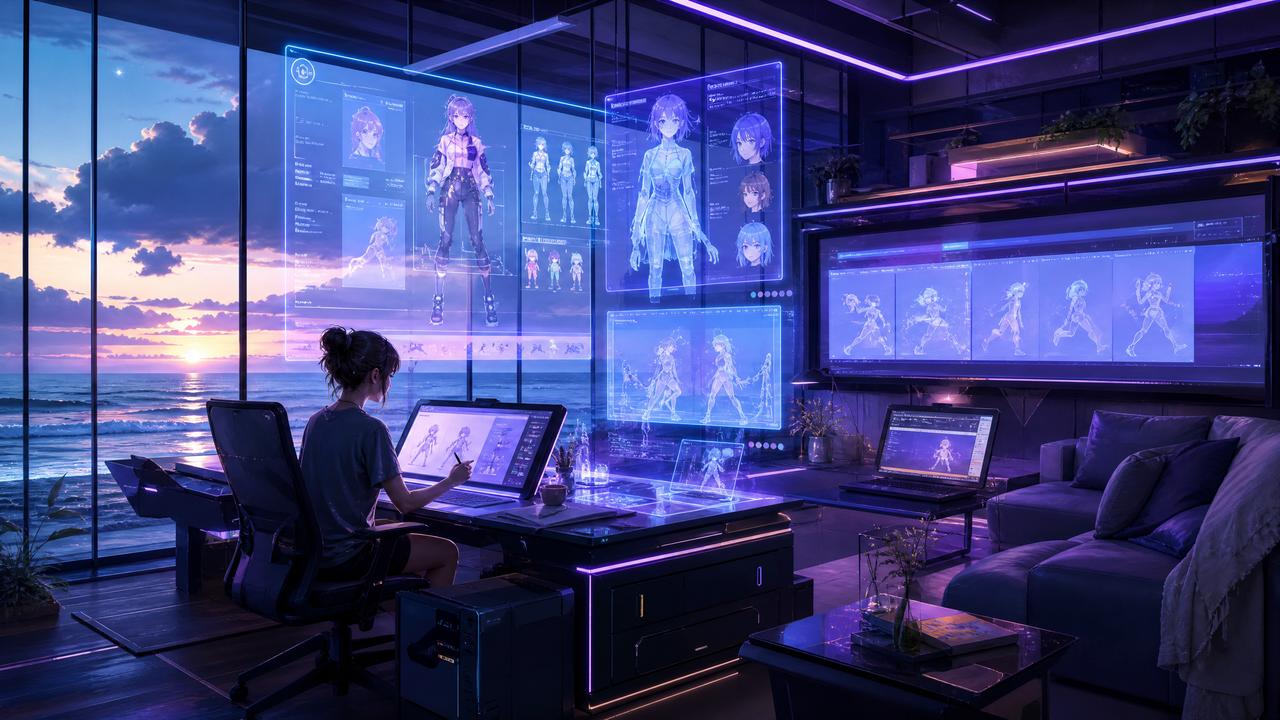 抖荫短视频AI动漫创作